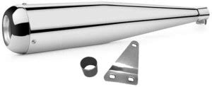 Supremechoice Megaphone Glasswool Exhaust silencer Royal Enfield ...