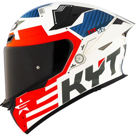 KYT TT Revo Fuselage Red Gloss Helmet– Moto Central