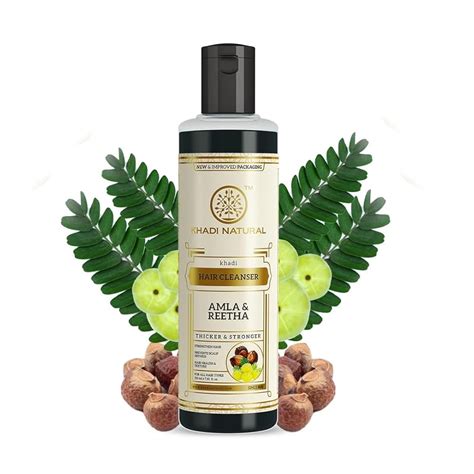 Khadi.../ Natural Amla & Reetha Hair Shampoo | India | Ubuy