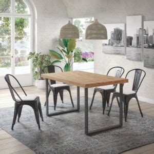 Conjunto de Cocina Michigan Mesa y 4 Sillas perfecto para ti.