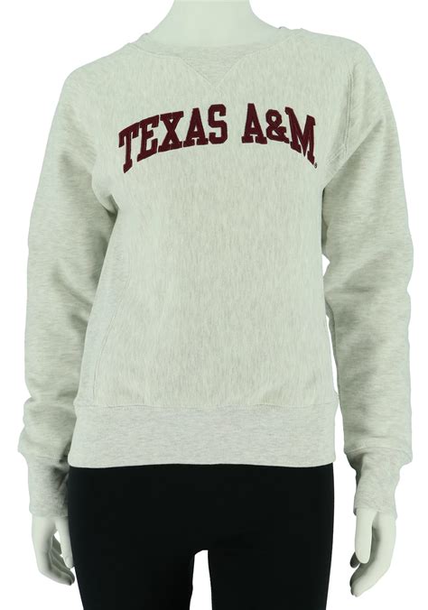 Texas A&M Women's Long Sleeve Relaxed Fit Sweatshirt - Shop Team ...