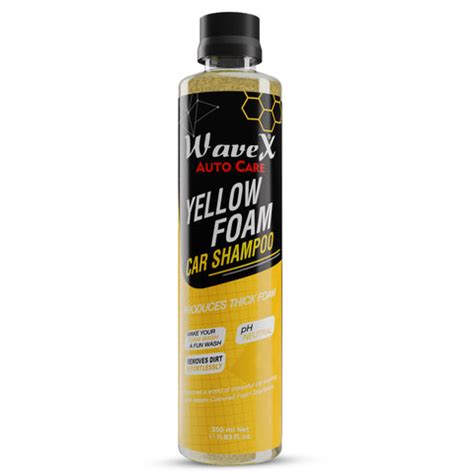 YELLOW COLOUR FOAM WASH – Wavex