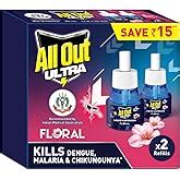 All Out Ultra Liquid Vaporizer, Machine + 1 Refill (45ml) | Kills ...
