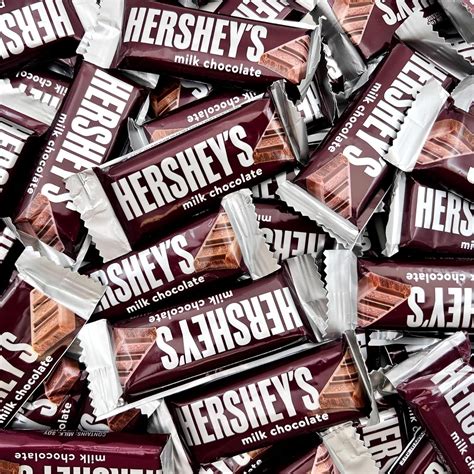 CrazyOutlet HERSHEY'S Milk Chocolate Candy Bars, Bulk Pack 2 Pounds ...