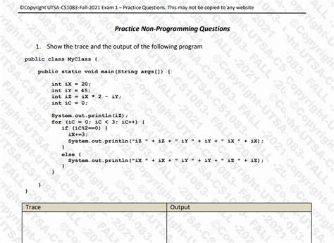 Sample Java Program Trace 的图像结果