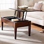 Image result for espresso coffee tables with storage