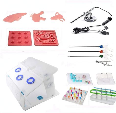 Buy QZYQ Laparoscopic Training Box Laparoscopic Trainer Simulator Box ...