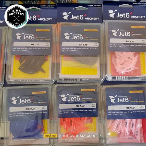 Jual Vanes KSL Jet 6 SV Spin Wing Bima Archery Panahan Anak Panah Arrow ...