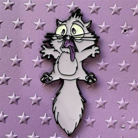 Yzma as a cat enamel pin Boutique New | Mercari
