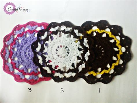 Image result for How to Crochet a Table Mat Using Threads