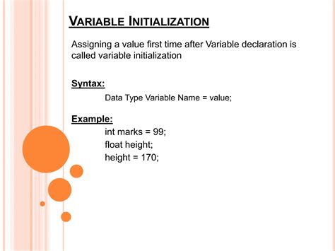 Image result for Variable Declaration Initialization And