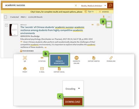 How to Recover References in EndNote Library 的图像结果