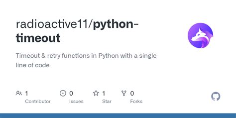 Python Requests Timeout 的图像结果