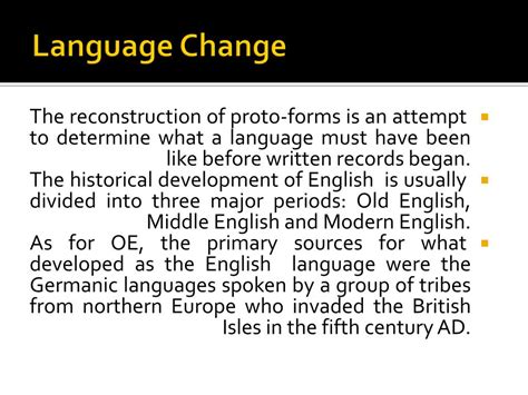 Image result for Language Change in Use Over Time