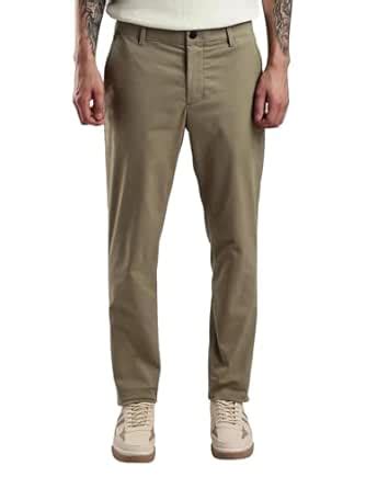 Buy Calvin Klein Jeans Tapered Fit Solid Mid Rise Trouser at Amazon.in