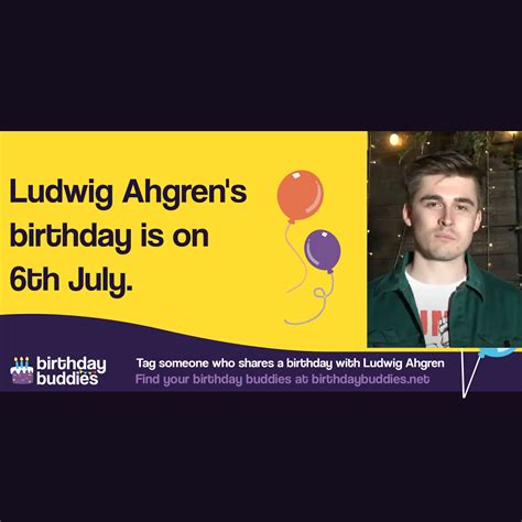 Ludwig Ahgren's birthday is 6th July 1995