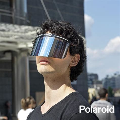 Polaroid Half Face Shield, Mirror Coated – WizOpt