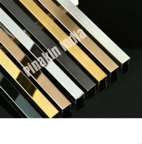 stainless steel channels - Stainless Steel Golden Finish Glass U ...