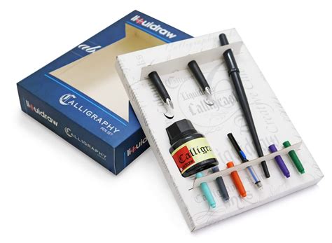 Buy Liquidraw Arabic Calligraphy Set Dip Pen Nibs Holder Set With Black ...