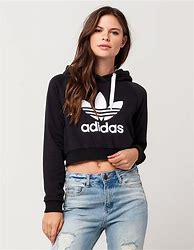 Image result for Adidas Hoodie for Girls Crop Top