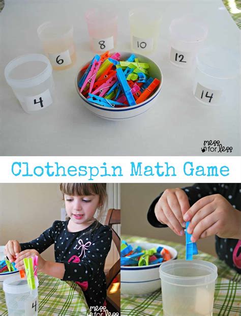 Math Activities Preschoolers