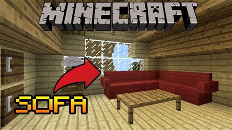 Image result for Minecraft Working Sofa Tutorial