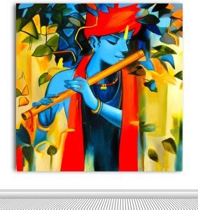 TAMATINA Tamatina Canvas Painting - Jai Sri Krishna - Modern Art ...