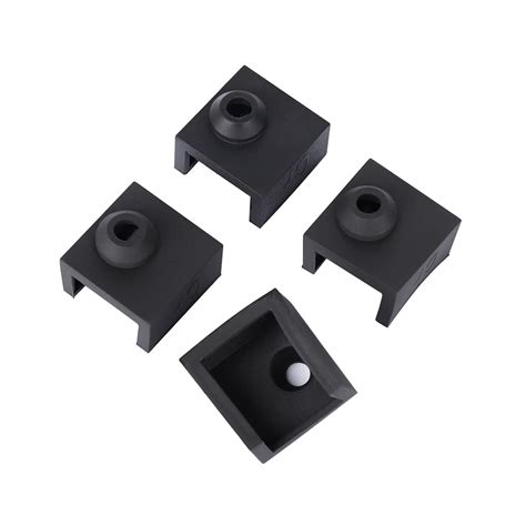 4PCS Creality 3D Printer Hotend Silicone Sock Heater Block Silicone ...