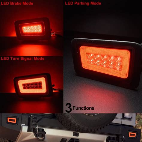 Buy H2 LED Brake Turn Signal Lights Assembly for 2005 2006 2007 2008 ...