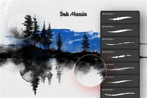 Top 23+ Photoshop Ink Brushes Psd