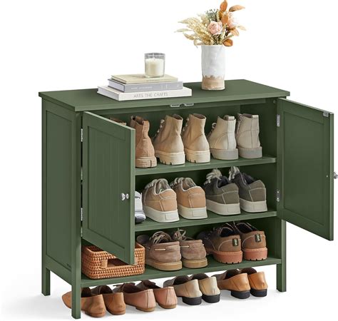 VASAGLE Shoe Cabinet, 3-Tier Shoe Storage Organizer, India | Ubuy
