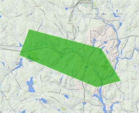 New Polygon-Based River Flood Warnings
