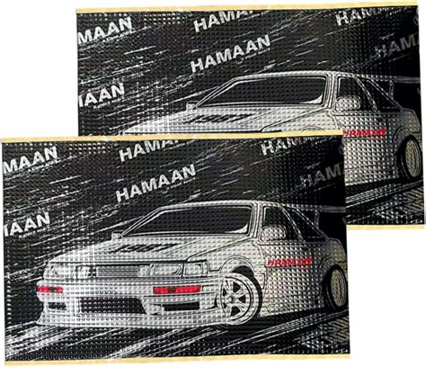 Hamaan Car Sound Deadening/Damping Sheet- 2.3MM, 5 Sheet (500mm x 750mm ...