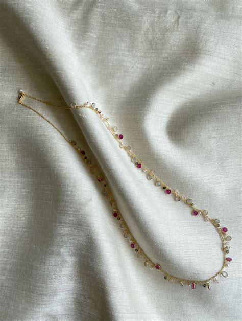 Buy Cara Necklace - Rose | Womens Jewellery Online – Manan