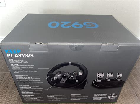 Buy Logitech G920 Driving Force Racing Wheel and Pedals Online at ...