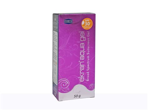 Buy Ekran Aqua Gel Sunscreen SPF 30+/PA+++ Online at Best Price ...