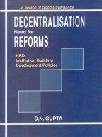 Buy Decentralization: Need for Reforms Book Online at Low Prices in ...