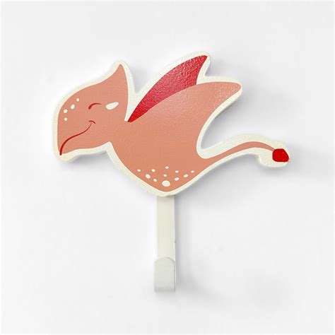 Baby Nursery Organization Wooden Dinosaur Theme High Quality Wall Hook ...
