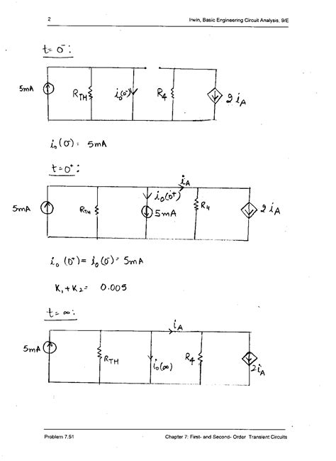 Image result for First Order Transient Analysis