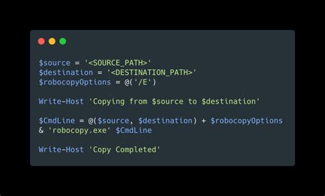 How to Copy Files with RoboCopy with PowerShell 的图像结果