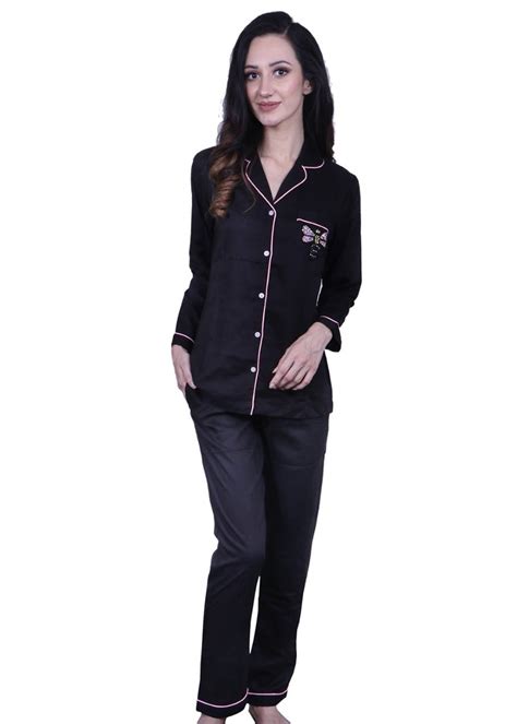 Get Sequin Butterfly Detail Black Sleepwear at ₹ 1699 | LBB Shop