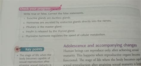 Answer these questionsChapter- Endocrine System in humans - Brainly.in