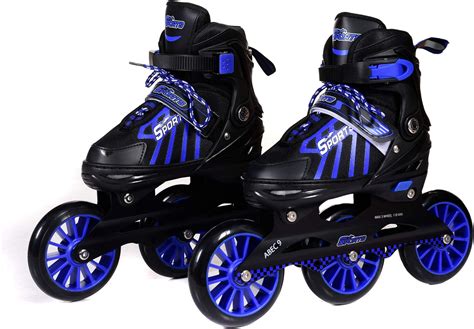 IRIS 110 mm Wheel Professional Carbon Inline Speed Skates (Size: 10 UK ...