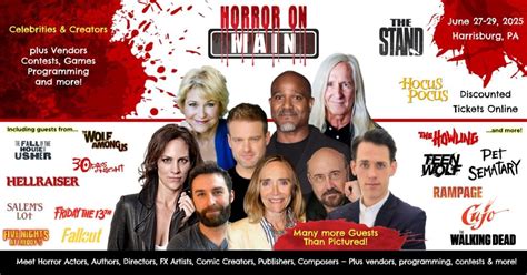 Horror on Main, Sheraton Harrisburg Hershey Hotel, Lindle Road ...