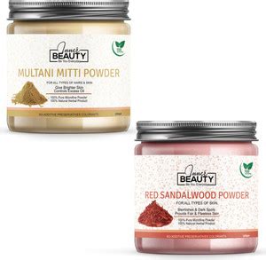 Inner Beauty 100% Pure & Natural Multani Mitti Powder For Soft, Pimple ...