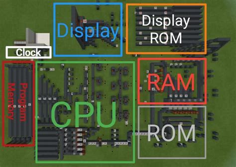 How to Build a 4 Bit Computer in Minecraft 的图像结果