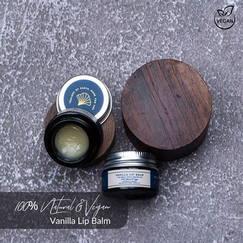 Vanilla Lip Balm - 100% Natural & Vegan – CAMIA