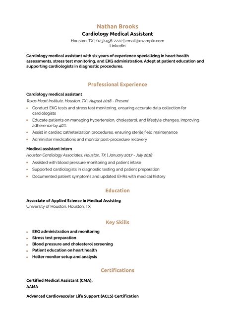 20 Medical Assistant Resume Examples and Templates for 2026 - Resume.org