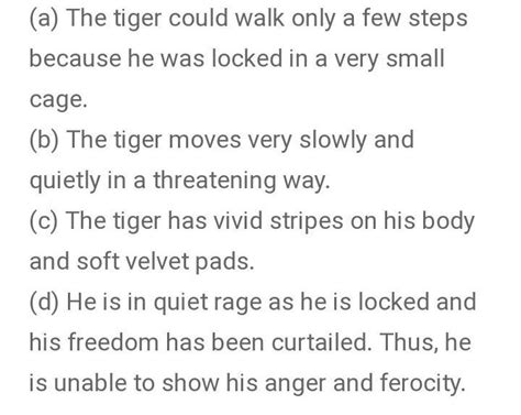 On pads of velvet quiet in his quiet rage. 2. But he's locked in a ...