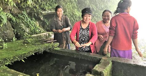 Sikkim: Dhara Vikas spring rejuvenation scheme is helping villages tide ...